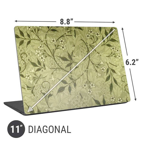 William Morris Jasmine Universal Laptop 11in (8.8 x 6.2in) Skin